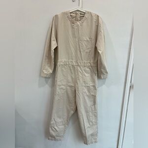 Shades of Grey by Micah Cohen Boiler Suit Jumpsuit Cream in Size XXS
